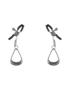 SPORTSHEETS VELVET NOIR TUGGABLE NIPPLE CLAMPS