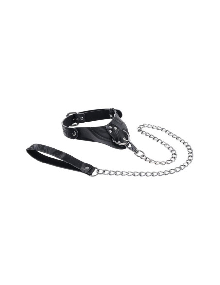 SPORTSHEETS VELVET NOIR COLLAR & LEASH