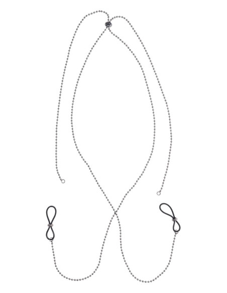 SPORTSHEETS EXS AND OHS BODY JEWELRY WITH NIPPLE TIES