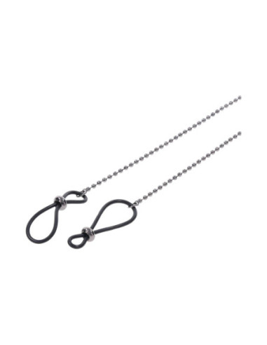 SPORTSHEETS EXS AND OHS BODY JEWELRY WITH NIPPLE TIES