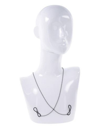 SPORTSHEETS EXS AND OHS BODY JEWELRY WITH NIPPLE TIES