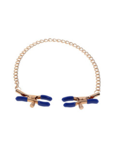 SPORTSHEETS COUGAR CHAINED NIPPLE CLAMPS 2