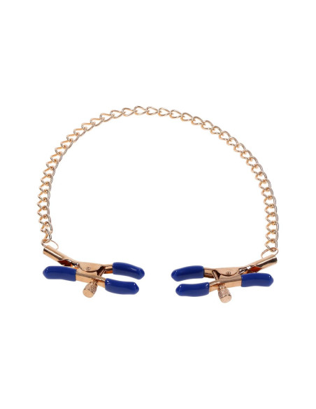 SPORTSHEETS COUGAR CHAINED NIPPLE CLAMPS