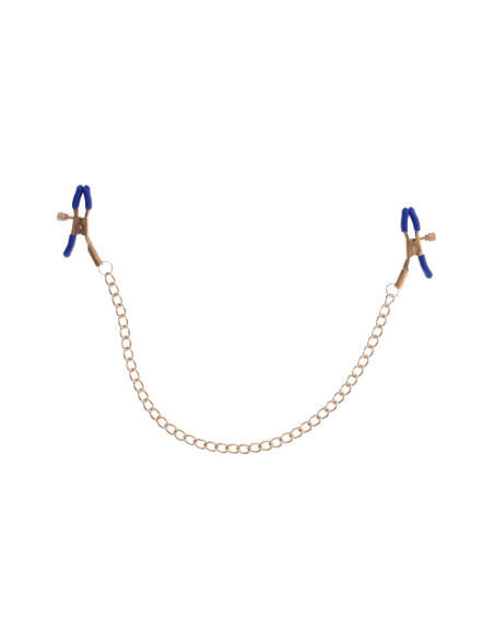 SPORTSHEETS COUGAR CHAINED NIPPLE CLAMPS