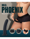 BOLD. PHOENIX STRAP-ON HIPSTER WITH DILDO, L
