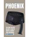 BOLD. PHOENIX STRAP-ON HIPSTER WITH DILDO, L