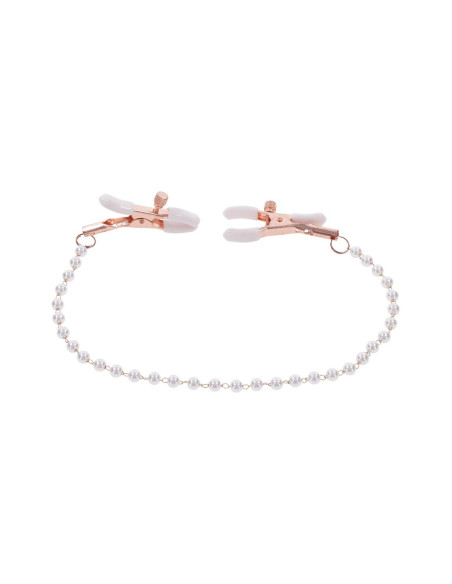 PEACHES ‘N CREAME PEARL NIPPLE CLAMPS