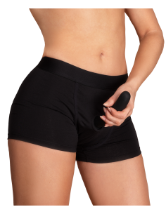 BOLD. REX STRAP-ON SHORT WITH DILDO, M