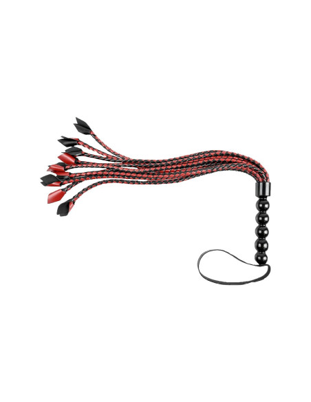 SPORTSHEETS SAFFRON BRAIDED FLOGGER