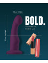BOLD. MAX REMOTE CONTROLLED VIBRATOR WITH SUCTION CUP MAX WITH 6 INCH DILDO