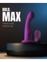 BOLD. MAX REMOTE CONTROLLED VIBRATOR WITH SUCTION CUP MAX WITH 6 INCH DILDO