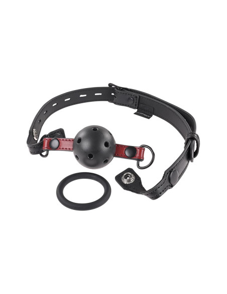 SPORTSHEETS SAFFRON INTERCHANGEABLE GAG BLACK