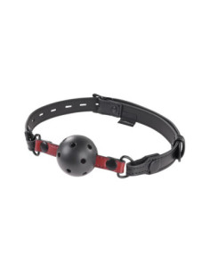 SPORTSHEETS SAFFRON INTERCHANGEABLE GAG BLACK 2