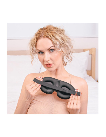 SPORTSHEETS SAFFRON BLINDFOLD RED