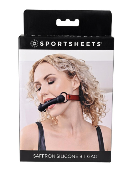 SportSheets Saffron Silicone Bit Gag