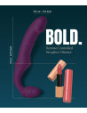 BOLD. STORM REMOTE CONTROLLED STRAPLESS VIBRATOR STORM WITH 6 INCH DILDO
