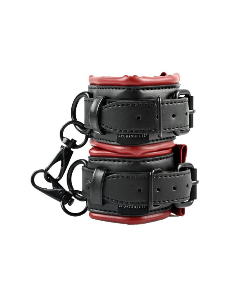 SPORTSHEETS SAFFRON SPREADER BAR AND CUFF SET