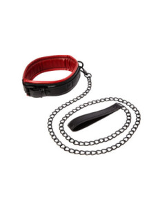 SPORTSHEETS SAFFRON LEASH & COLLAR BLACK 2