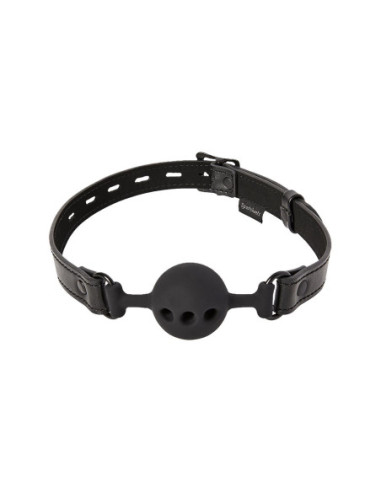 SPORTSHEETS SAFFRON BREATHABLE BALL GAG BLACK