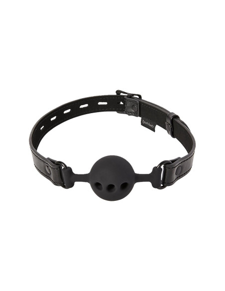 SPORTSHEETS SAFFRON BREATHABLE BALL GAG BLACK