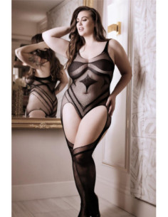 IMPULSIVE CROTCHLESS TEDDY BODYSTOCKING BLACK, QS 2
