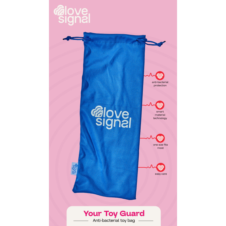 LOVE SIGNAL YOUR TOY GUARD BLUE