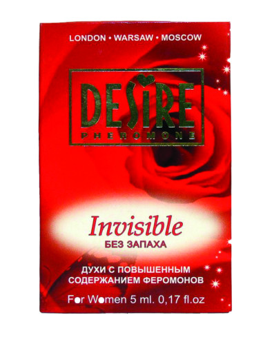 Feromony bezzapachowe Desire 5 ml - Sklep erotyczny Intymnosc24.pl
