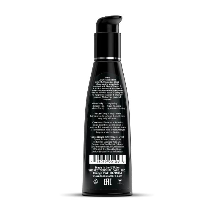 WICKED AQUA LUBRICANT 120ML