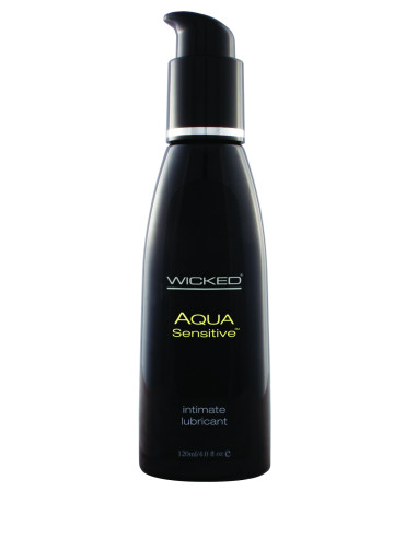 Lubrykant Wicked Aqua Sensitive - 120 ml - Sklep erotyczny Intymnosc24.pl
