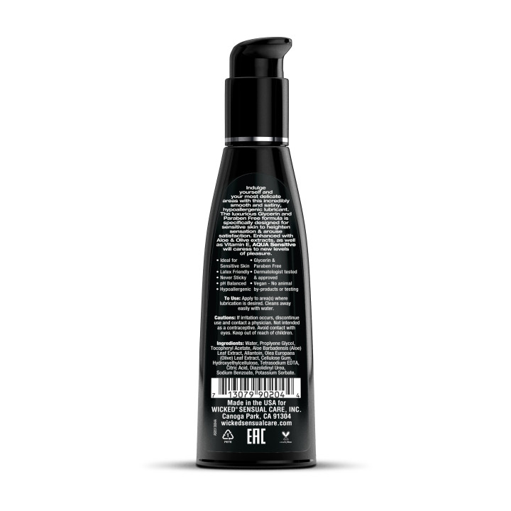 WICKED AQUA SENSITIVE LUBRICANT 120ML