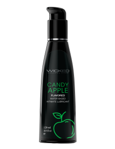 ssasaWICKED AQUA CANDY APPLE FLAVORED LUBRICANT 120ML