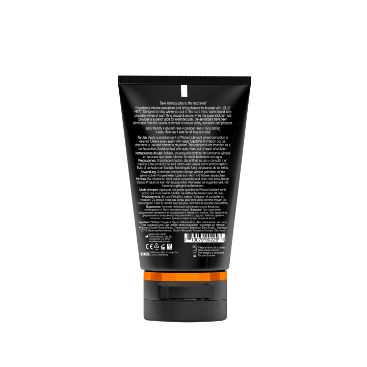 WICKED JELLE HEAT ANAL LUBRICANT 120ML