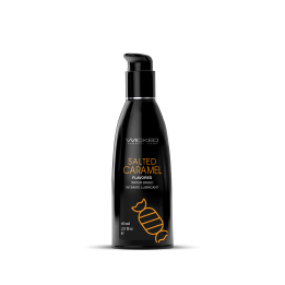 WICKED AQUA SALTED CARAMEL FLAVORED LUBRICANT 60ML