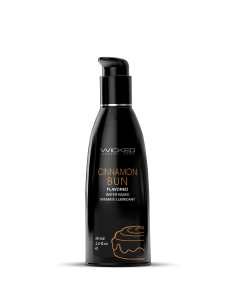 ssasaWICKED AQUA CINNAMON BUN FLAVORED LUBRICANT 60ML