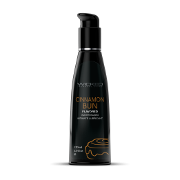 WICKED AQUA CINNAMON BUN FLAVORED LUBRICANT 120ML