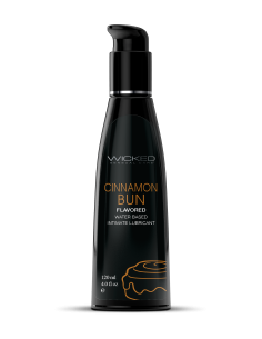 ssasaWICKED AQUA CINNAMON BUN FLAVORED LUBRICANT 120ML