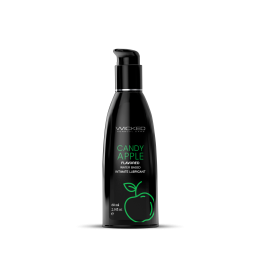 WICKED AQUA CANDY APPLE FLAVORED LUBRICANT 60ML