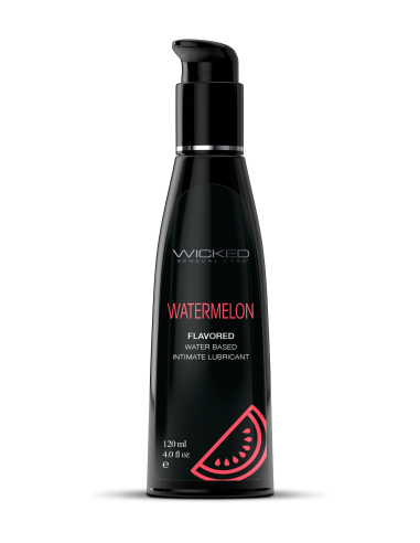 ssasaWICKED AQUA WATERMELON FLAVORED LUBRICANT 120ML