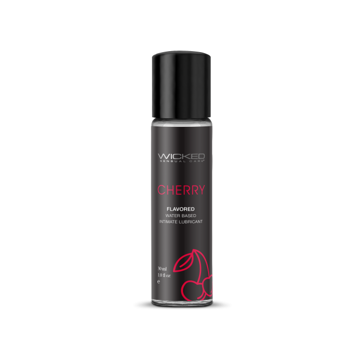 WICKED AQUA CHERRY FLAVORED LUBRICANT 30ML