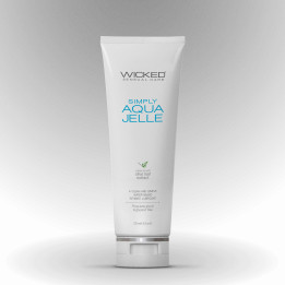 WICKED SIMPLY AQUA JELLE LUBRICANT 120ML