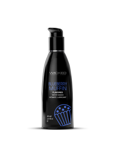 WICKED AQUA BLUEBERRY MUFFIN LUBRICANT 60ML - Sklep erotyczny Intymnosc24.pl