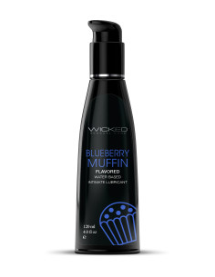 ssasaWICKED AQUA BLUEBERRY MUFFIN LUBRICANT 120ML
