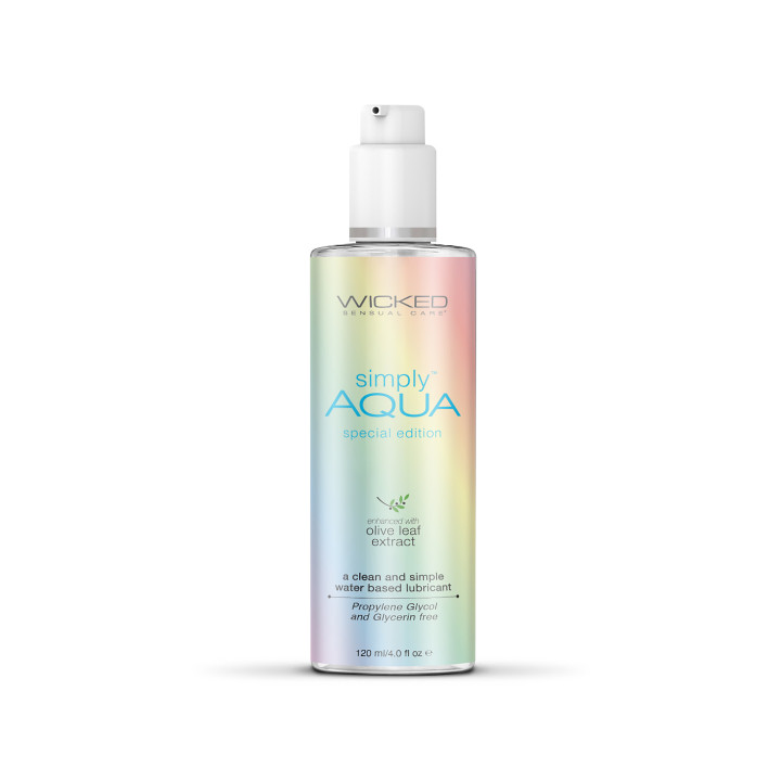 WICKED SIMPLY AQUA SPECIAL EDITION LUBRICANT 120ML