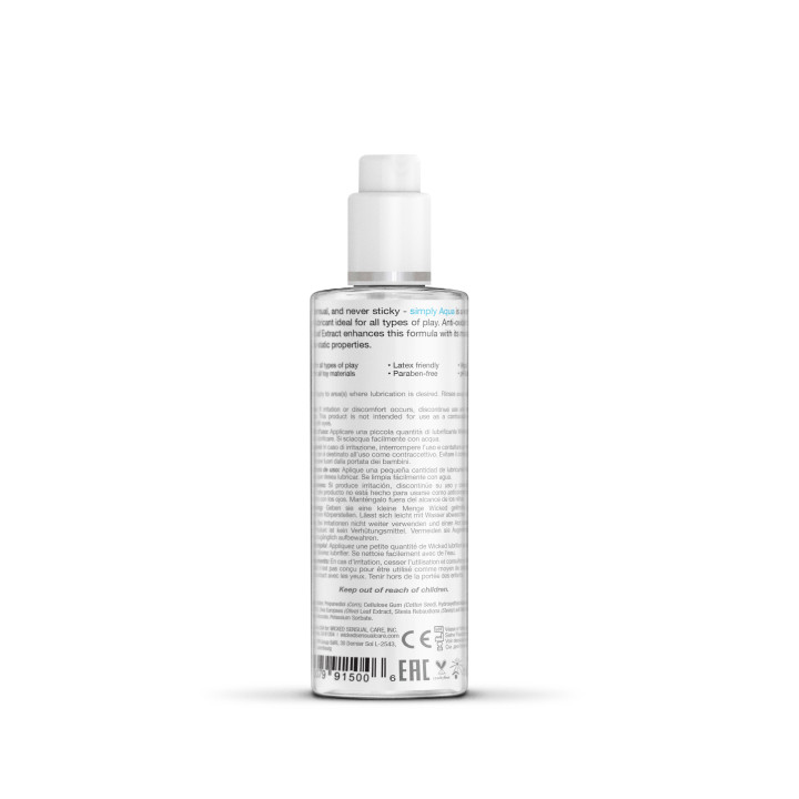 WICKED SIMPLY AQUA SPECIAL EDITION LUBRICANT 120ML