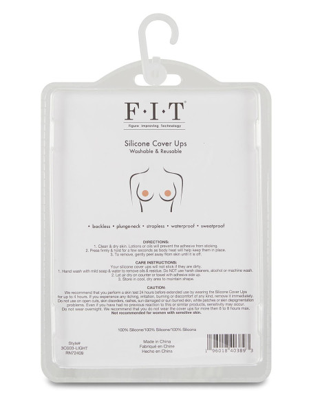 FIT SILICONE NIPPLE COVER UPS