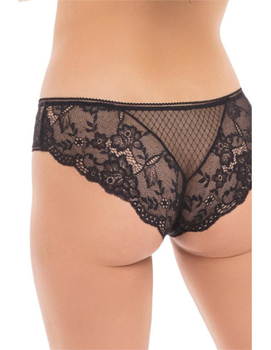 SURRENDER CROTCHLESS PANTY BLACK, M/L