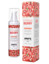 EXSENS WARMING MASSAGE OIL STRAWBERRY  50ML