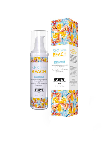 EXSENS WARMING MASSAGE OIL SEX ON THE BEACH  50ML