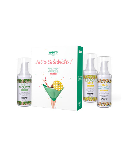 EXSENS GIFT SET LET'S CELEBRATE! 3 x 30ML