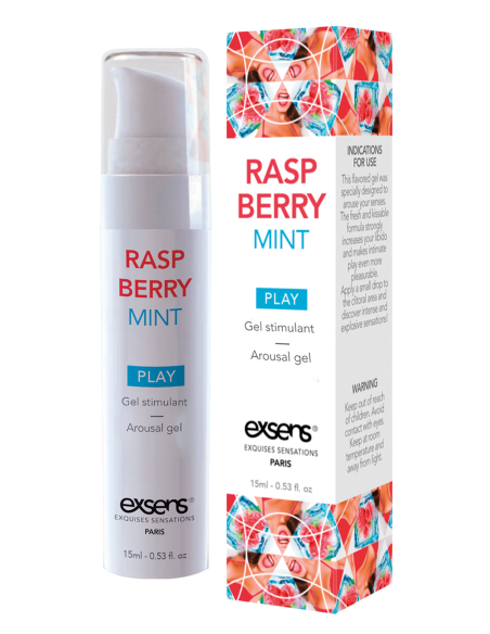 EXSENS AROUSAL GEL RASPBERRY MINT 15ML